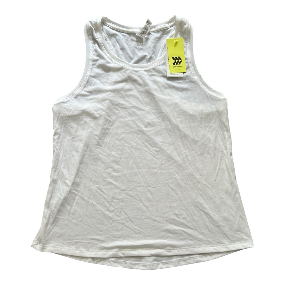 All in Motion Women's Racerback Tank Top- White S